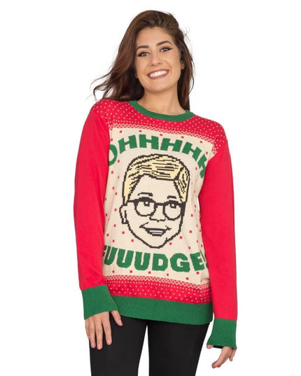 Women's Ralphie's "OHHHH FUUUDGE!" Ugly Christmas Sweater