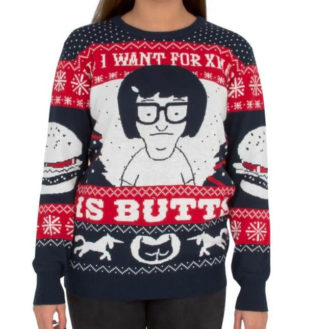 Women's Tina's "All I Want for Christmas is Butts" Sweater