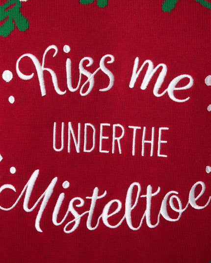 Women's Mistletoe Christmas Sweater