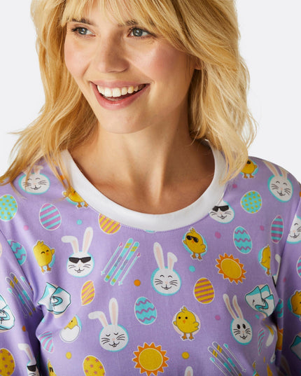Women's Purple Easter Pyjamas