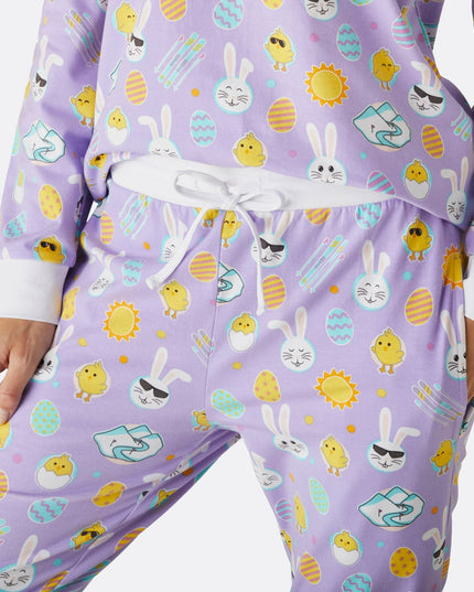 Women's Purple Easter Pyjamas