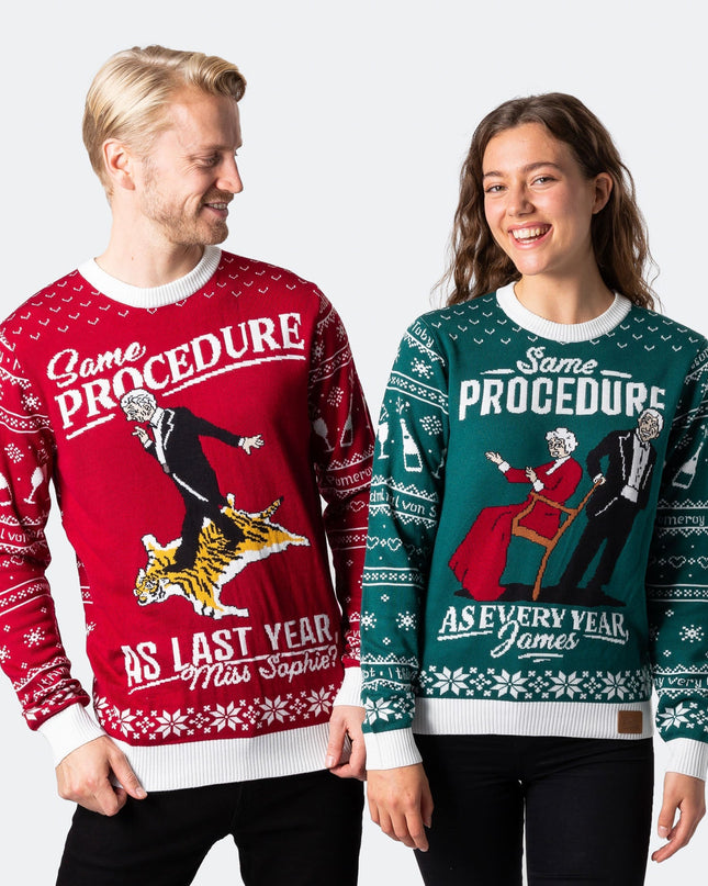 Women's The 90th Birthday Red Christmas Sweater for Joy