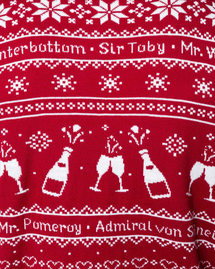 Women's The 90th Birthday Red Christmas Sweater for Joy