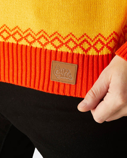 Women's Yellow Easter Sweater