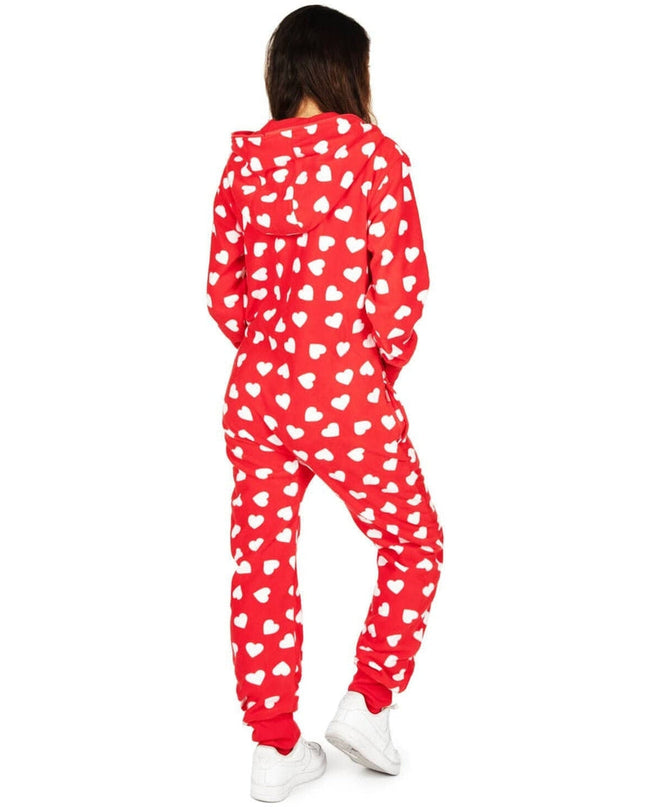 Women's Beating Hearts Jumpsuit