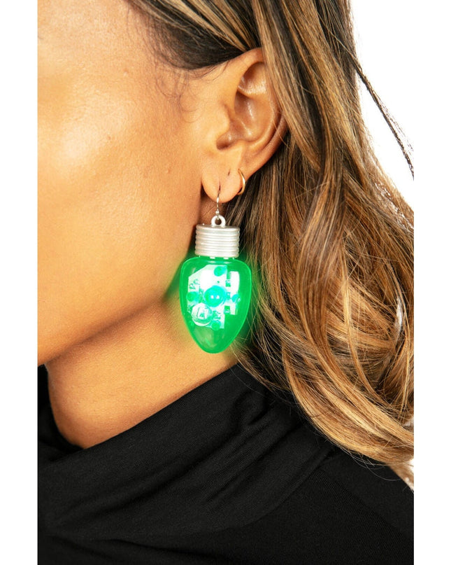 Light Up Bulb Earrings