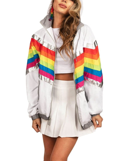 Women's Rainbow Pro Windbreaker Jacket