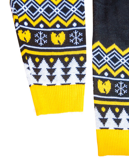 Wu-Tang Clan Logo Snowflakes Sweater