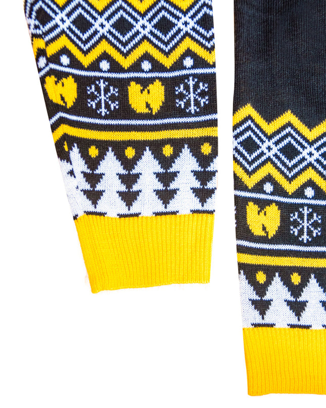 Wu-Tang Clan Logo Snowflakes Sweater