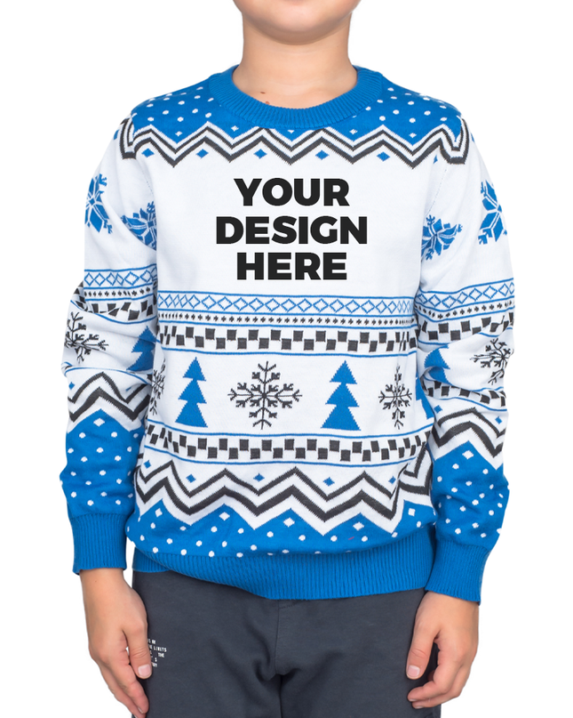 Custom Youth Ugly Christmas Sweater