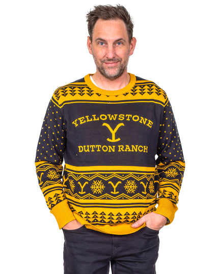 Yellowstone Classic Brand Ugly Christmas Sweater