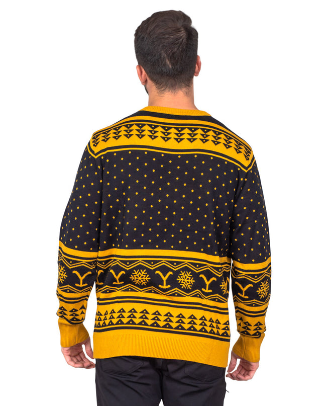 Yellowstone Classic Brand Ugly Christmas Sweater