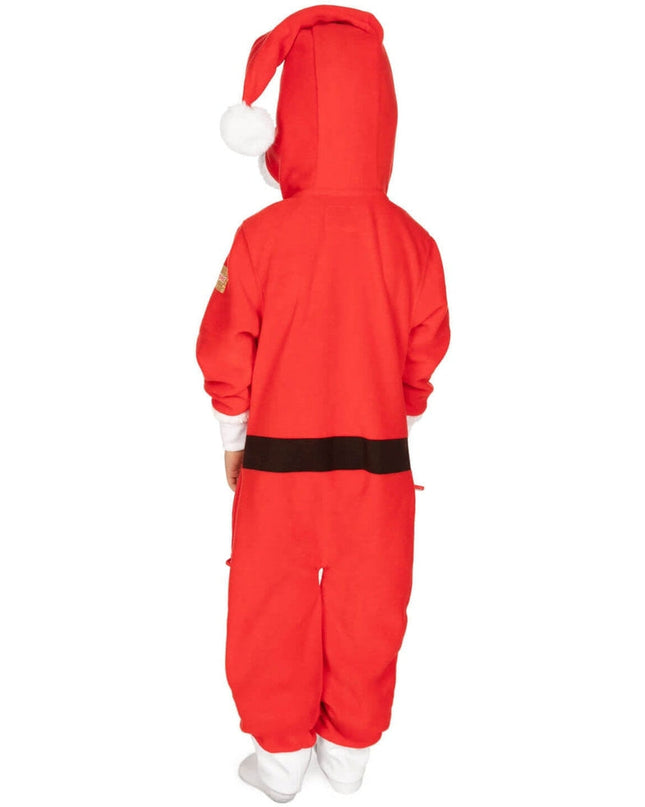 Boy's / Girl's Santa Jumpsuit With Fur