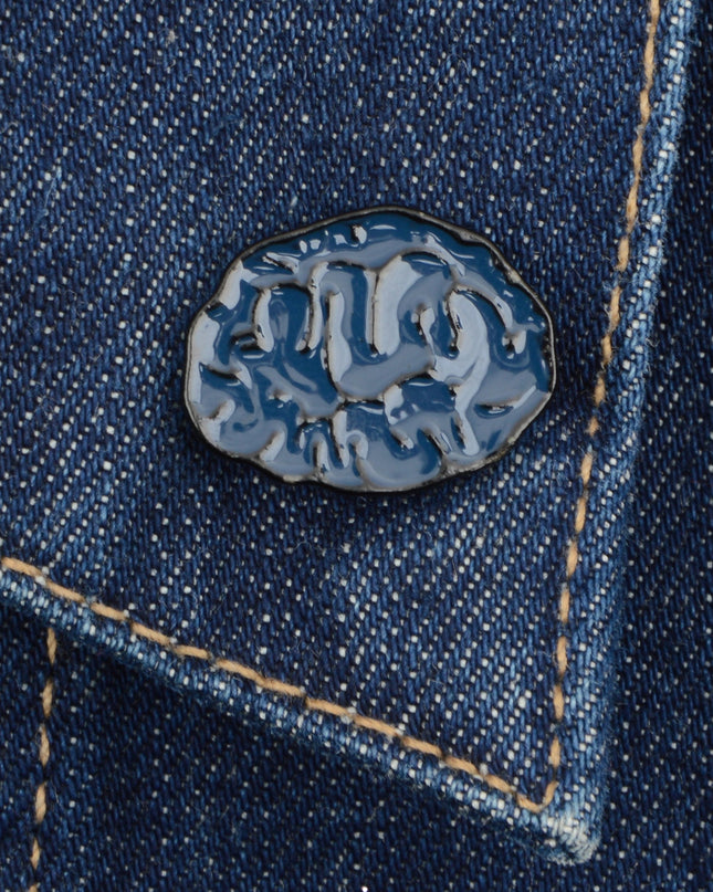 Brain Pin - Halloween Costume Accessory