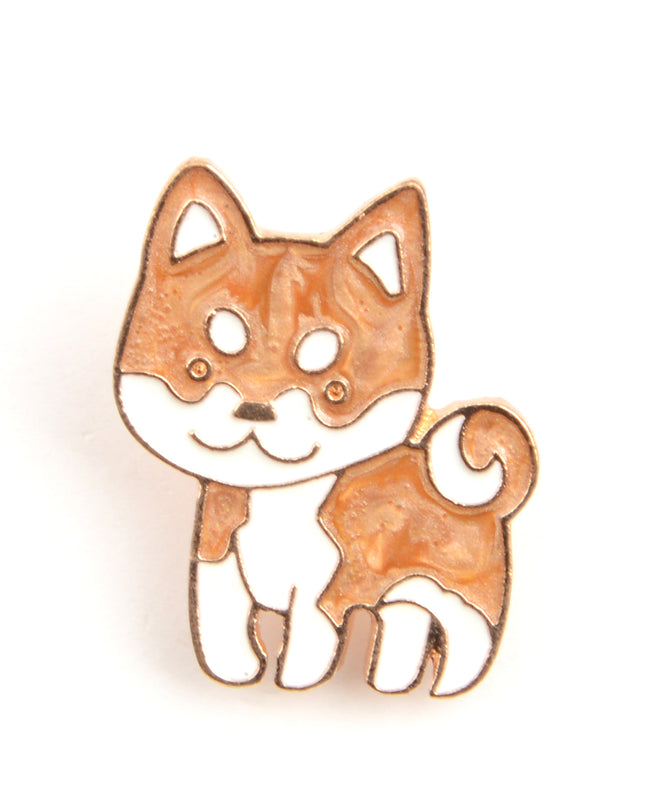 Akita Design Brooch - Cute and Stylish