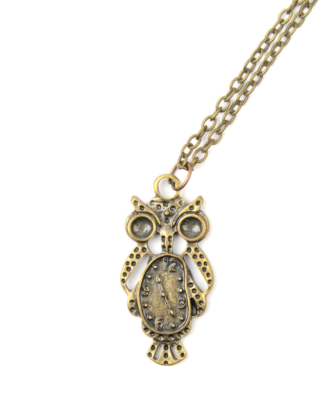 Owl V Necklace Accessories