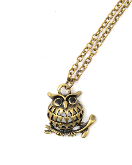 Chubby Owl Necklace Accessories