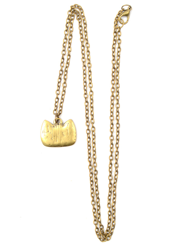 Cat Owl Necklace Accessories