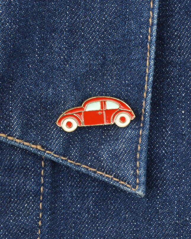 Red Car Brooch - Classic and Stylish