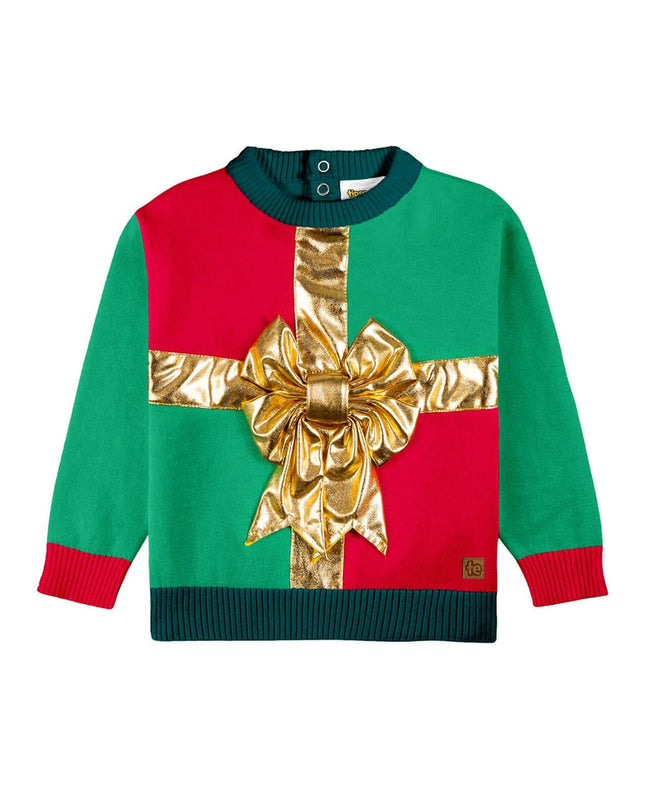 Baby Boy's Little Present Ugly Christmas Sweater