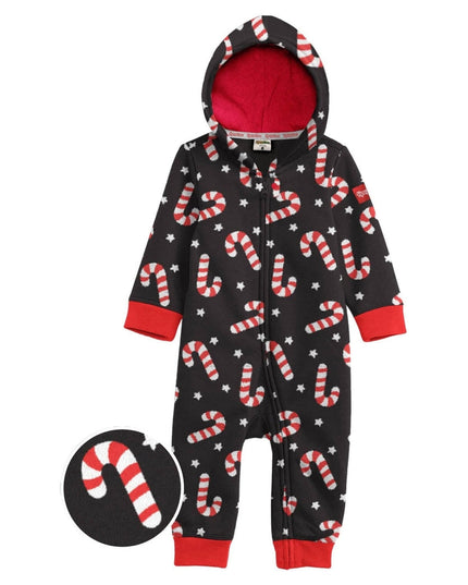 Baby Boy's Candy Cane Lane Jumpsuit
