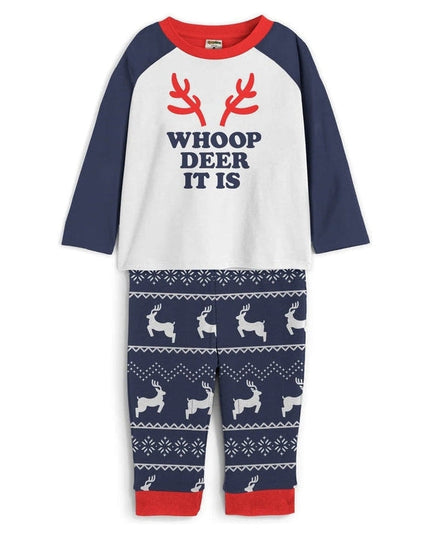 Toddler Boy's Whoop Deer It Is Crew Neck Pajama Set