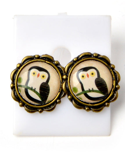 Owl Themed Earrings