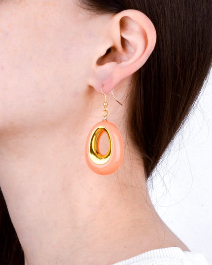 Peach Earrings