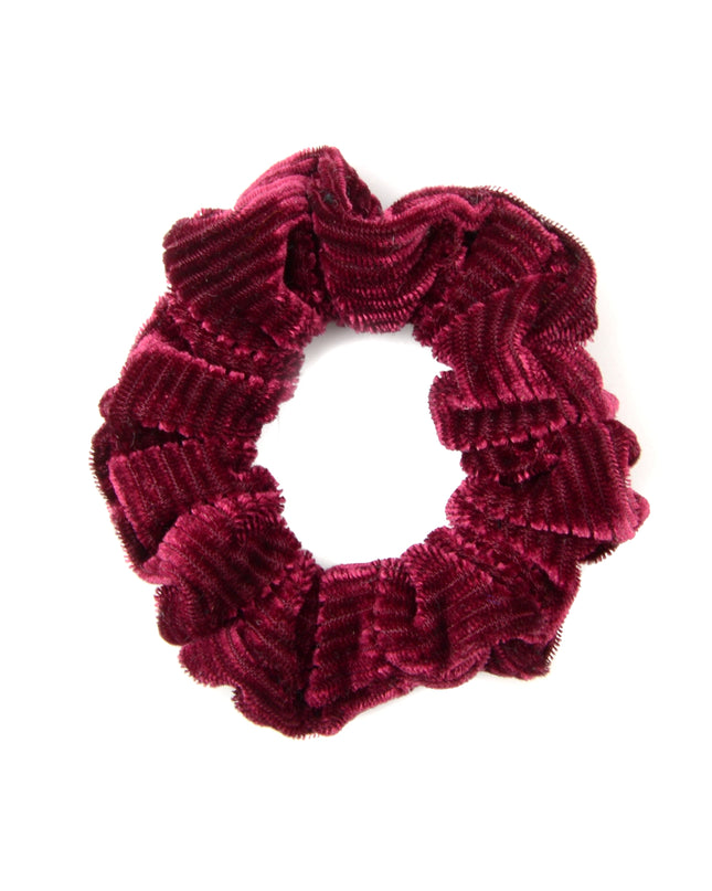 Velvet Hair Tie - Burgundy