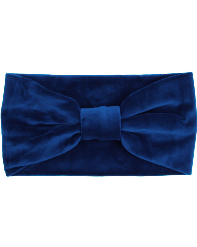 Royal Blue Velvet Headband