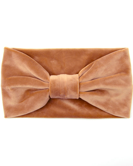 Hazel Brown Velvet Headband | Christmas Accessories