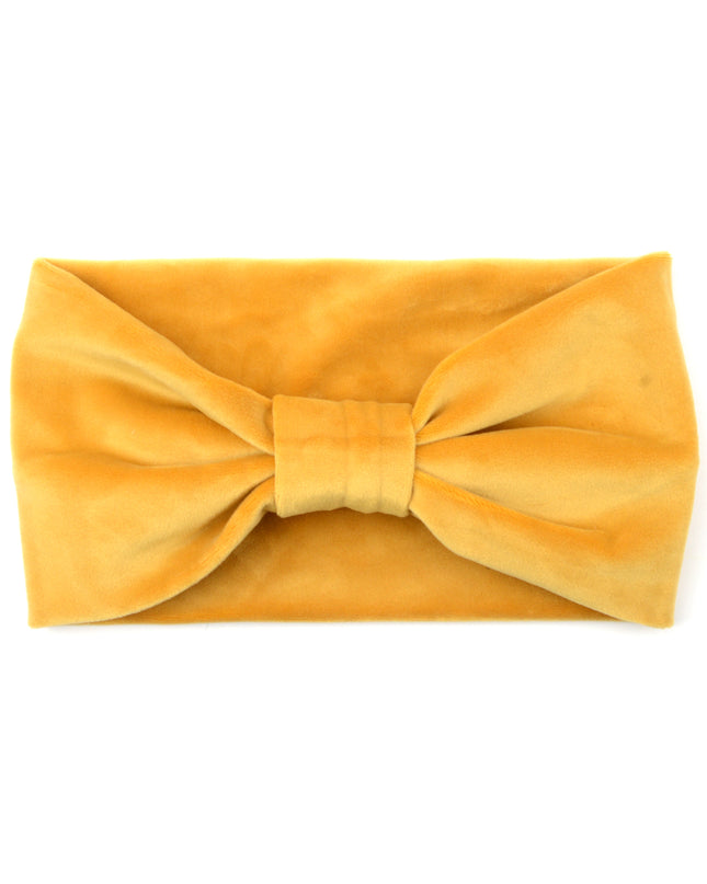 Mustard Velvet Headband