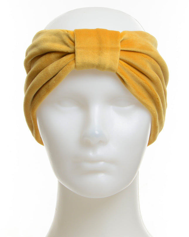 Mustard Velvet Headband