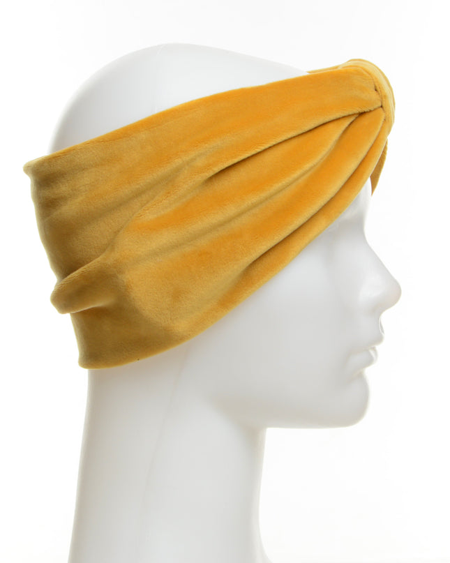 Mustard Velvet Headband
