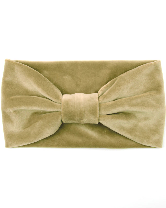 Pastel Green Velvet Headband | Christmas Accessories