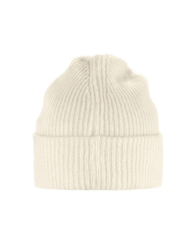 Fjallraven Bergtagen Wool Beanie in Chalk White