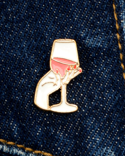 Brooch - Wine
