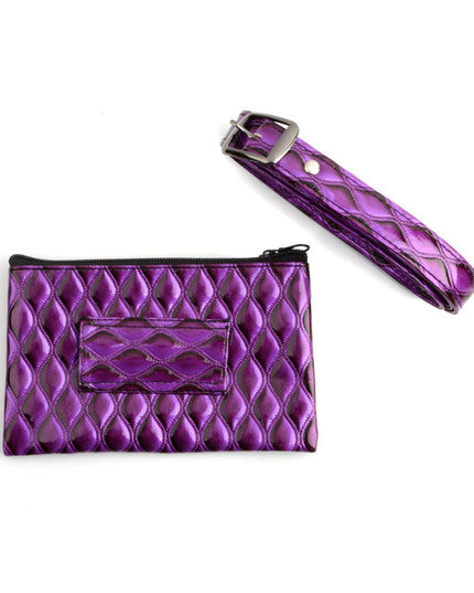 Limited Edition Purple Quilted Belt Bag