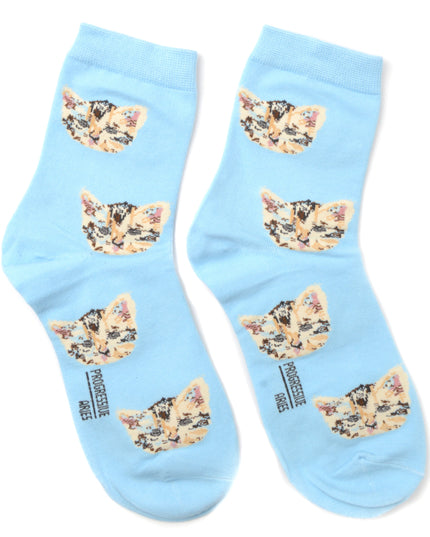 Blue Cat Socks