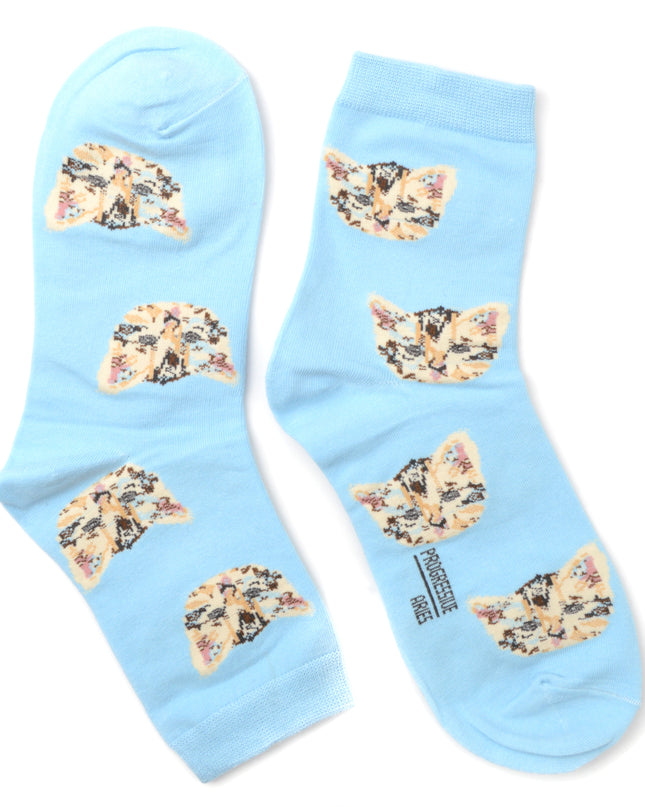Blue Cat Socks