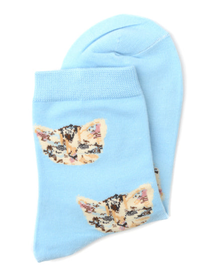 Blue Cat Socks