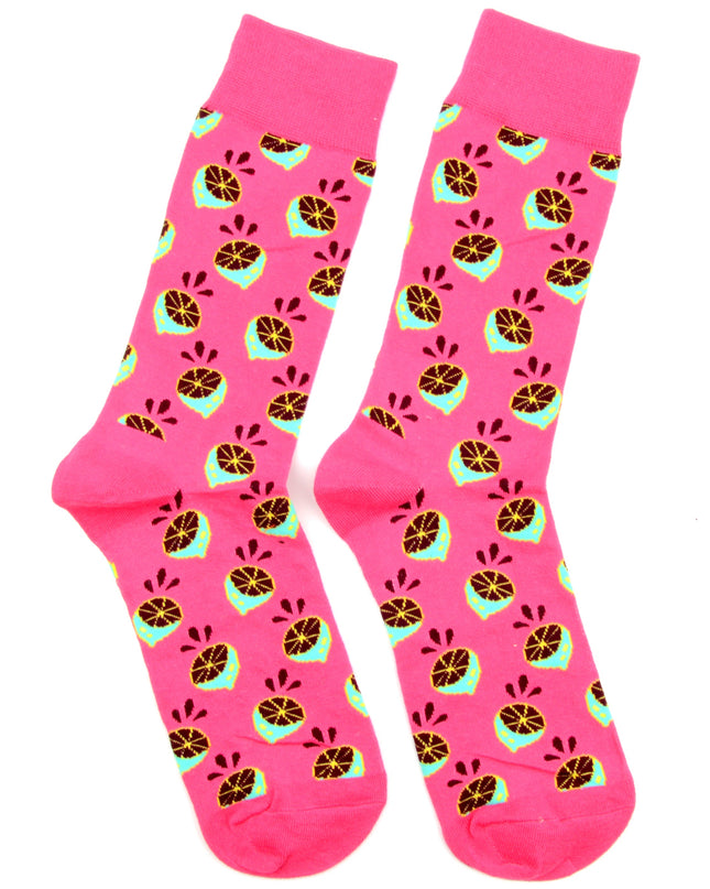 Citrus Fun and Cozy Socks