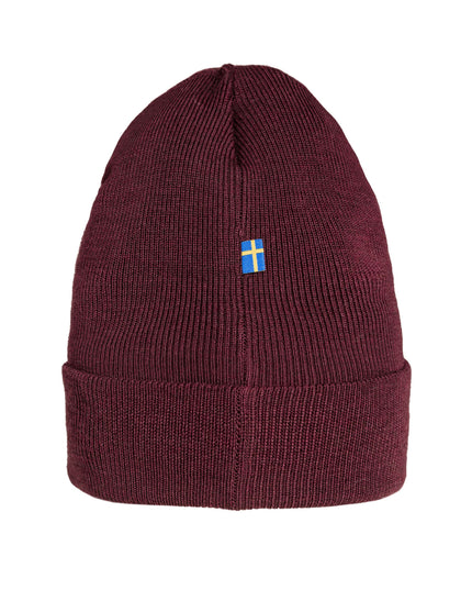 Fjallraven Classic Knit Hat - Dark Garnet Shade