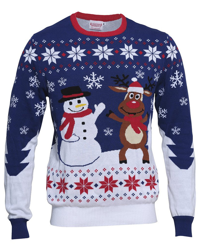 Friends Christmas Sweater - Women's Holiday Fashion