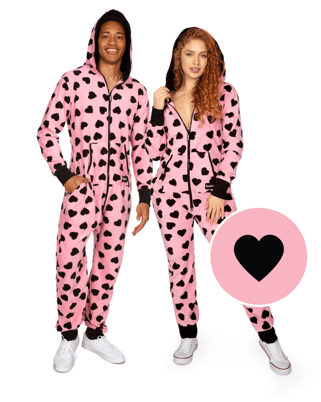Matching Be Mine Couples Jumpsuits