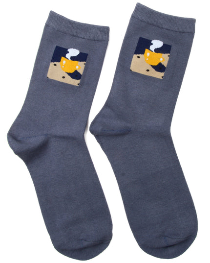 Still Life Socks - Cup Design