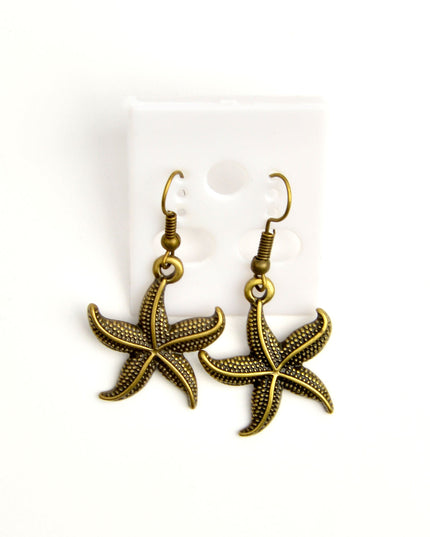 Starfish Design Earrings