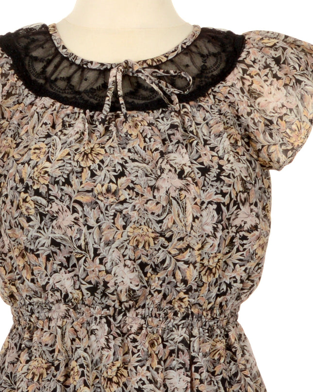 Lace Vintage Dress - Elegant Fashion Choice