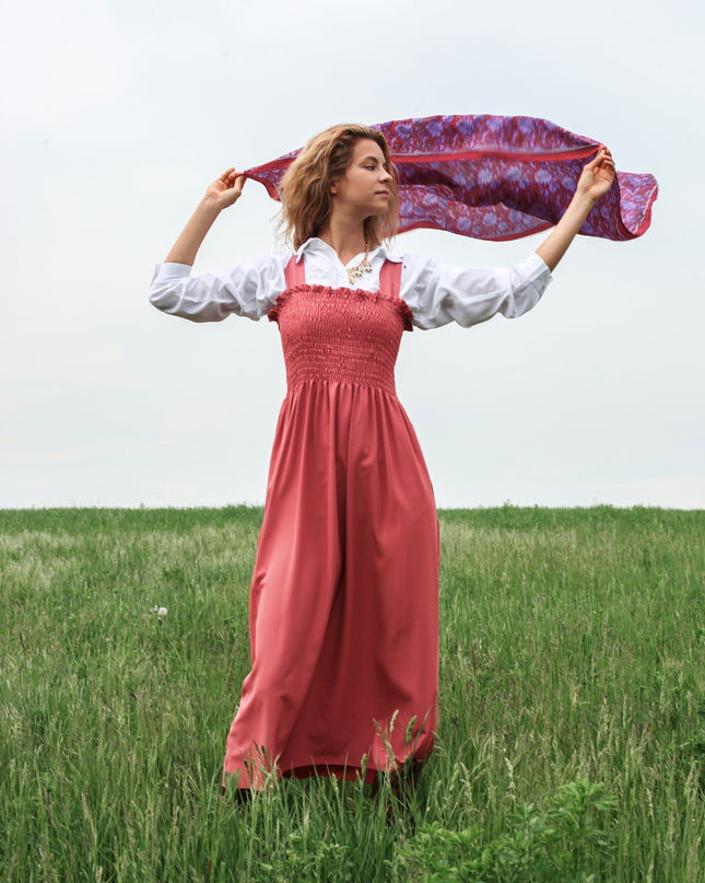 Mauve Midi Dress
