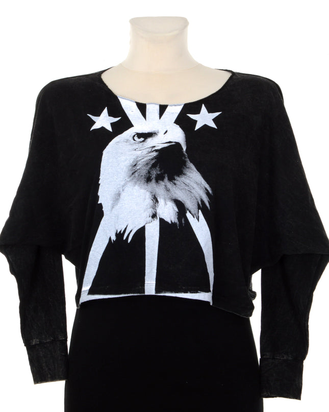 Eagle Distressed Sweater